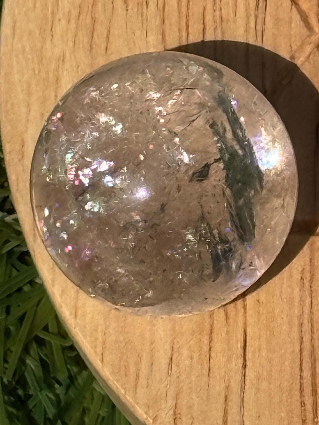 レア⭐️アイリスレムリアン中心七星陣セット☪️七星陣木製台座12cm付き［SSL1］・画像7