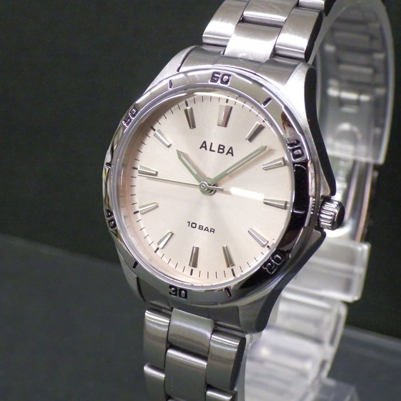 SEIKO セイコー ALBA アルバ AEGK428 全面夜光文字盤 10気圧防水