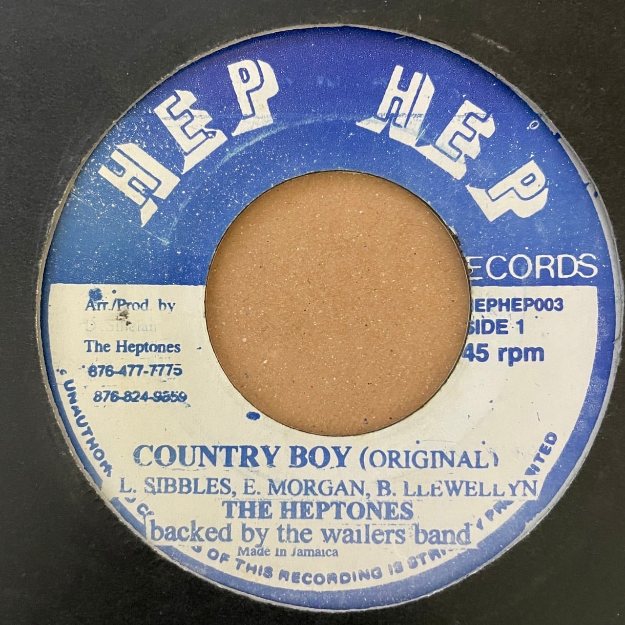 The Heptones - Country Boy【7-21080】