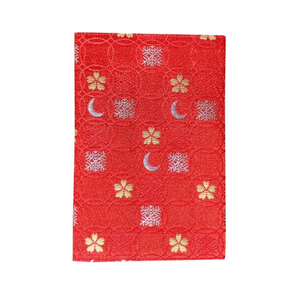 西陣文具】西陣織ブックカバー【選べるセット】メモ帳またはA6ノート