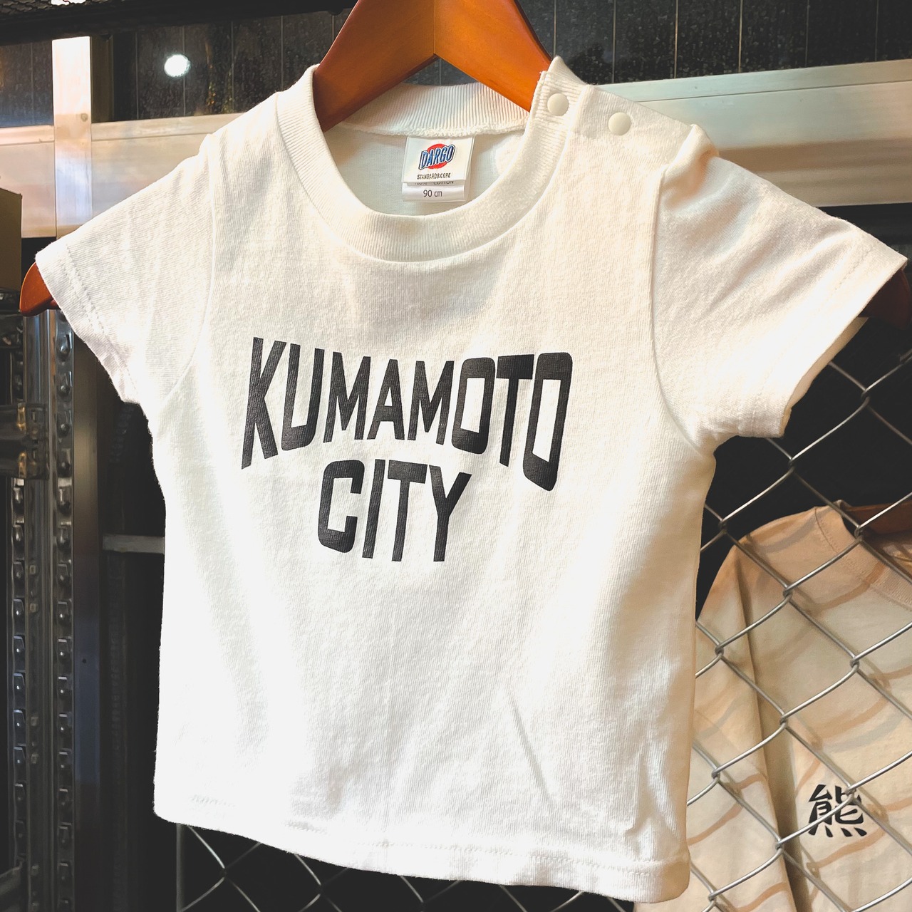 【キッズ】【DARGO】"KIDS" KUMAMOTO CITY T-shirt（2color）