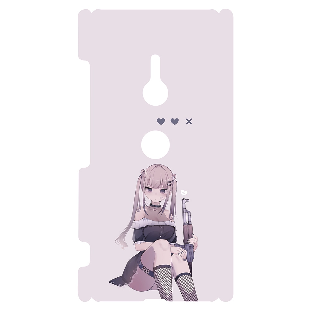 Iphoneケース スマホケース イラスト 可愛い女の子 かっこいい女子 エモい おしゃれ 病みかわいい Iphone13 12 11 Aquos Xperia Galaxy Oppo Basio 人気 イラストレーター 絵師 クリエイター 個性的 Android アンドロイド ケース グッズ ケース タイトル 銃を持つ女の子