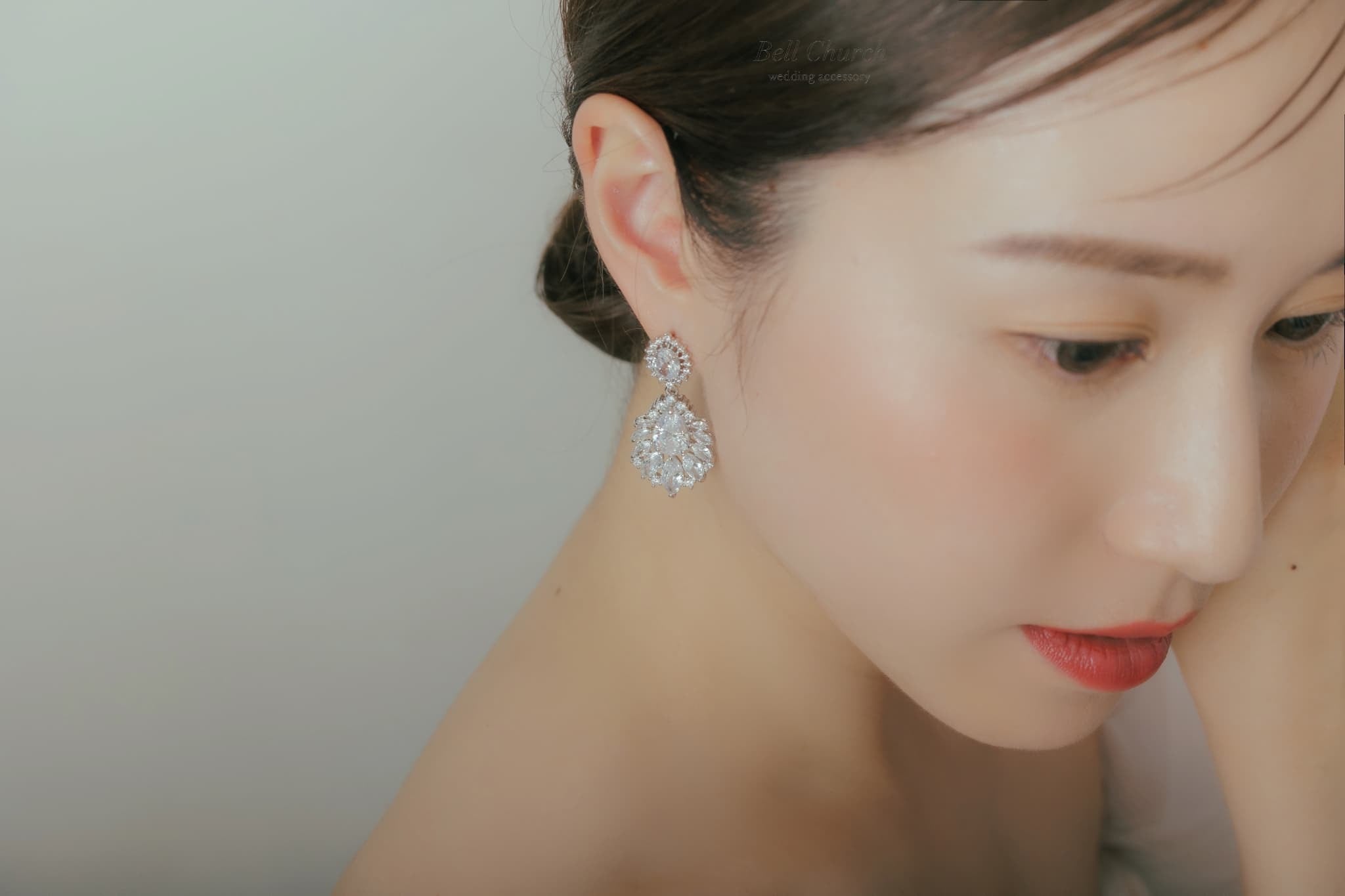 ピアス イヤリング | キュービックジルコニア | シルバー | (BC-E63