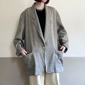 made in USA Gray Tailored Jacket