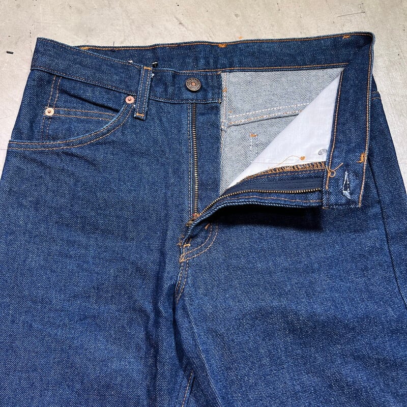 80's Levi's リーバイス 20517-0217 ブーツカットデニム オレンジタブ 濃紺 ミントコンディション 刻印207 W30 USA製  希少 ヴィンテージ BA-2093 RM2512H | agito vintage powered by BASE