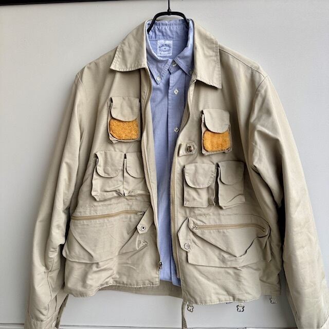 70's Vintage Black Sheep Fly Fishing / Wading Jacket “DeadStock