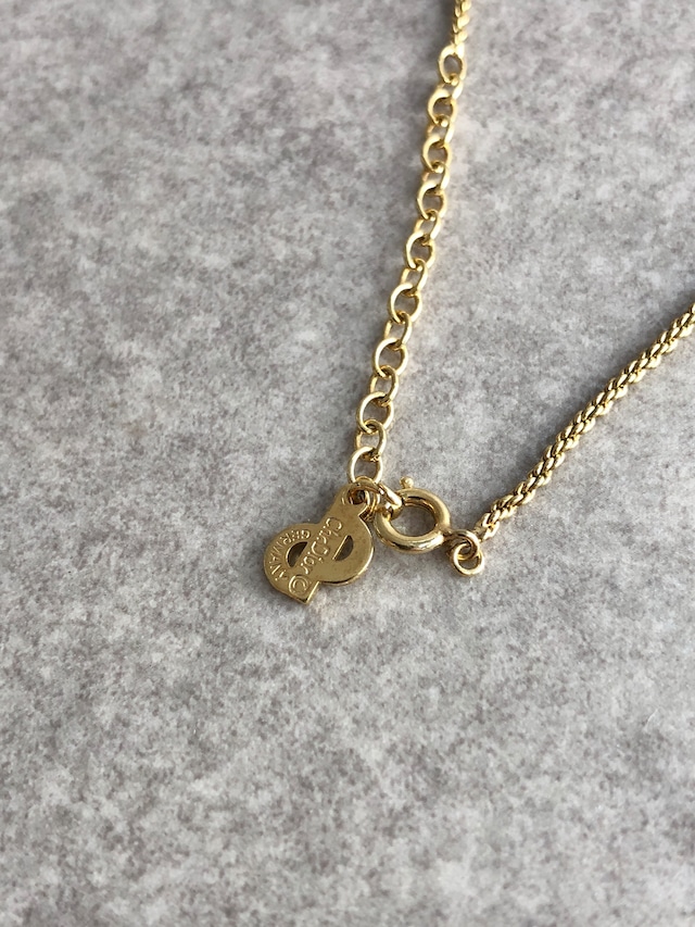 Christian Dior クリスチャン ディオール ネックレス ゴールド DIORロゴ vintage ヴィンテージ オールド eg2c2f