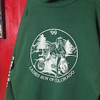 90s Lee “LADIES RUN OF COLORADO ‘99” ヘビーウェイトジップパーカー 緑