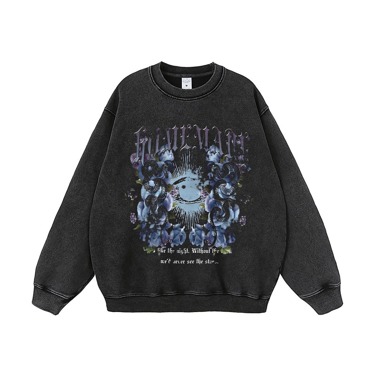 VINTAGE ストリート 蛇と花 パーカー/スウェット T1157