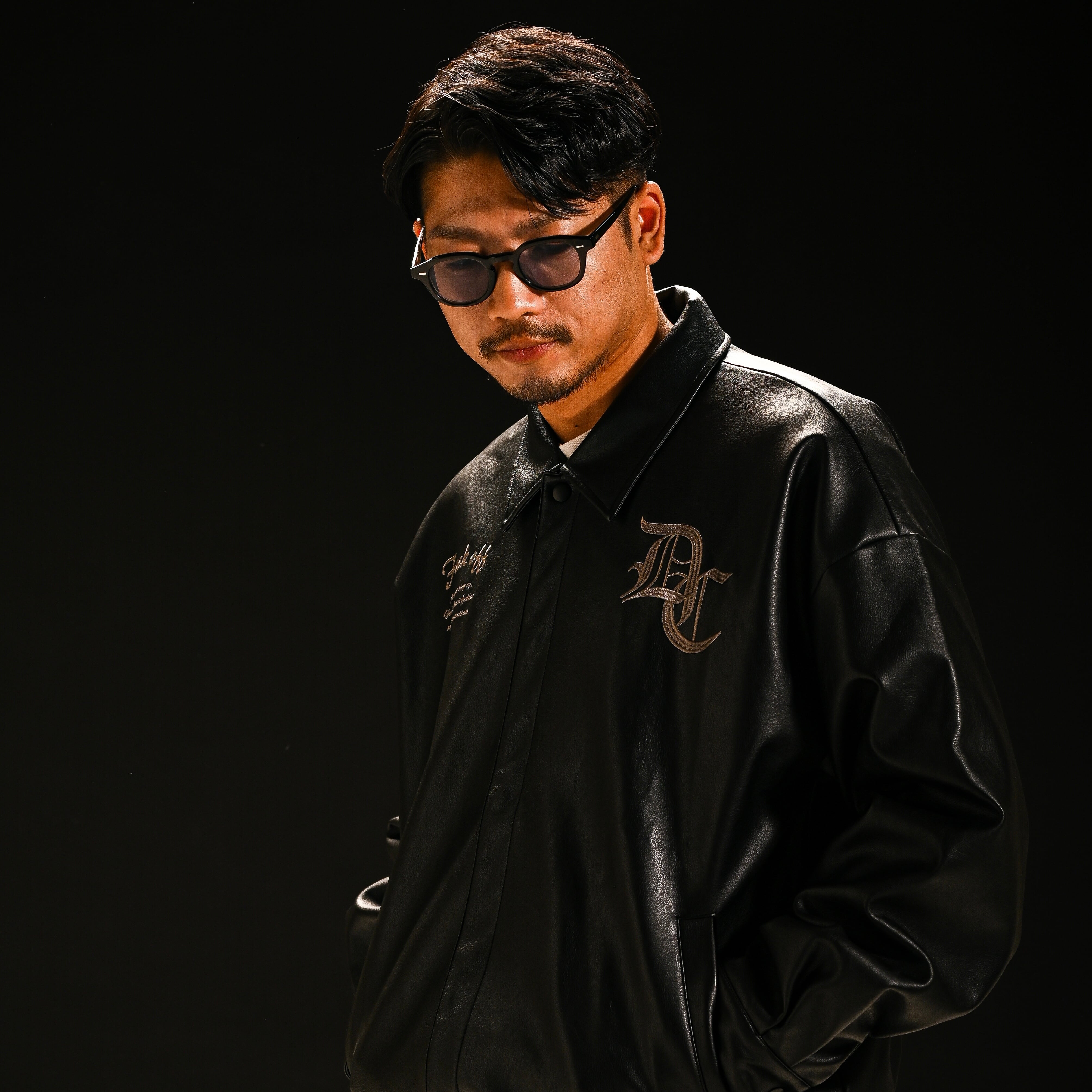 BADASS LEATHER STADIUM JUMPER | DALL