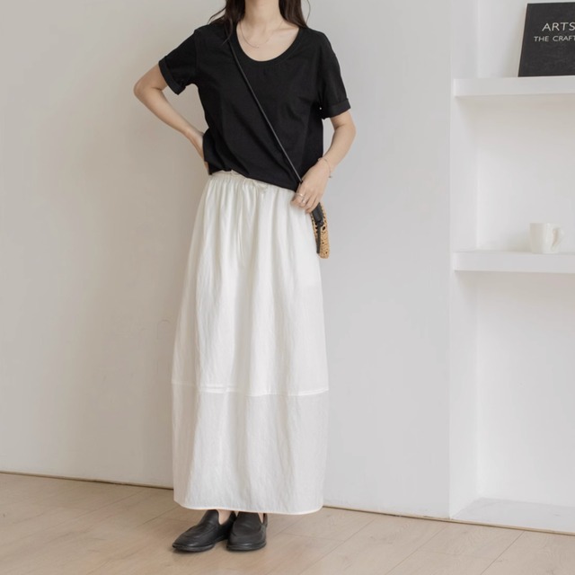 ラウンドネックTee