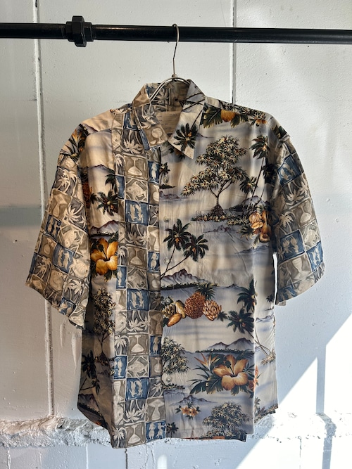 77circa  circa make vertically cutback aloha shirts