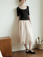 Épure Ballet U-Neck Top F0701