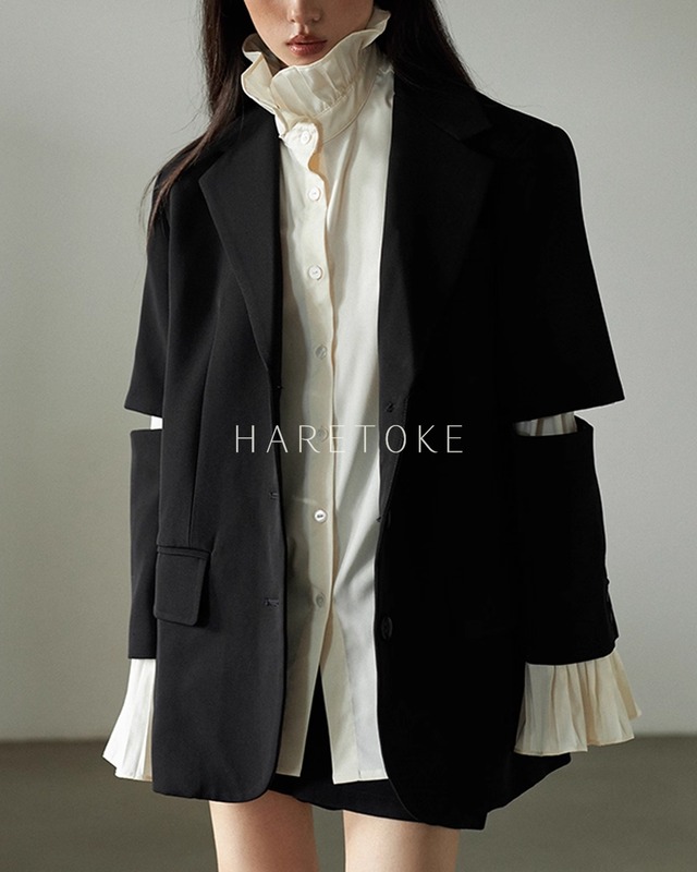 スプリットスリーブジャケット JK218030