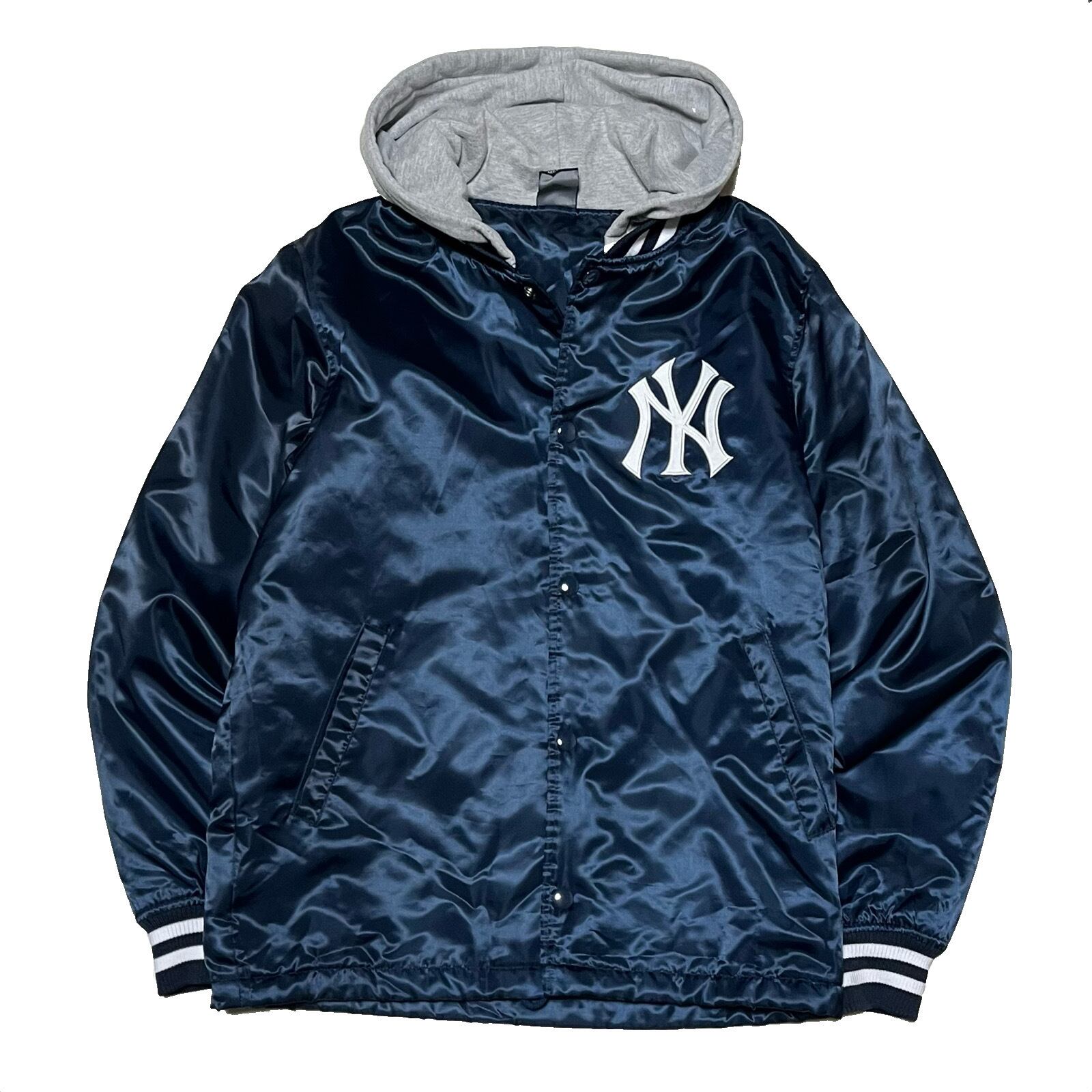 XL majestic Yankees コーチジャケット ヤンキース MLB