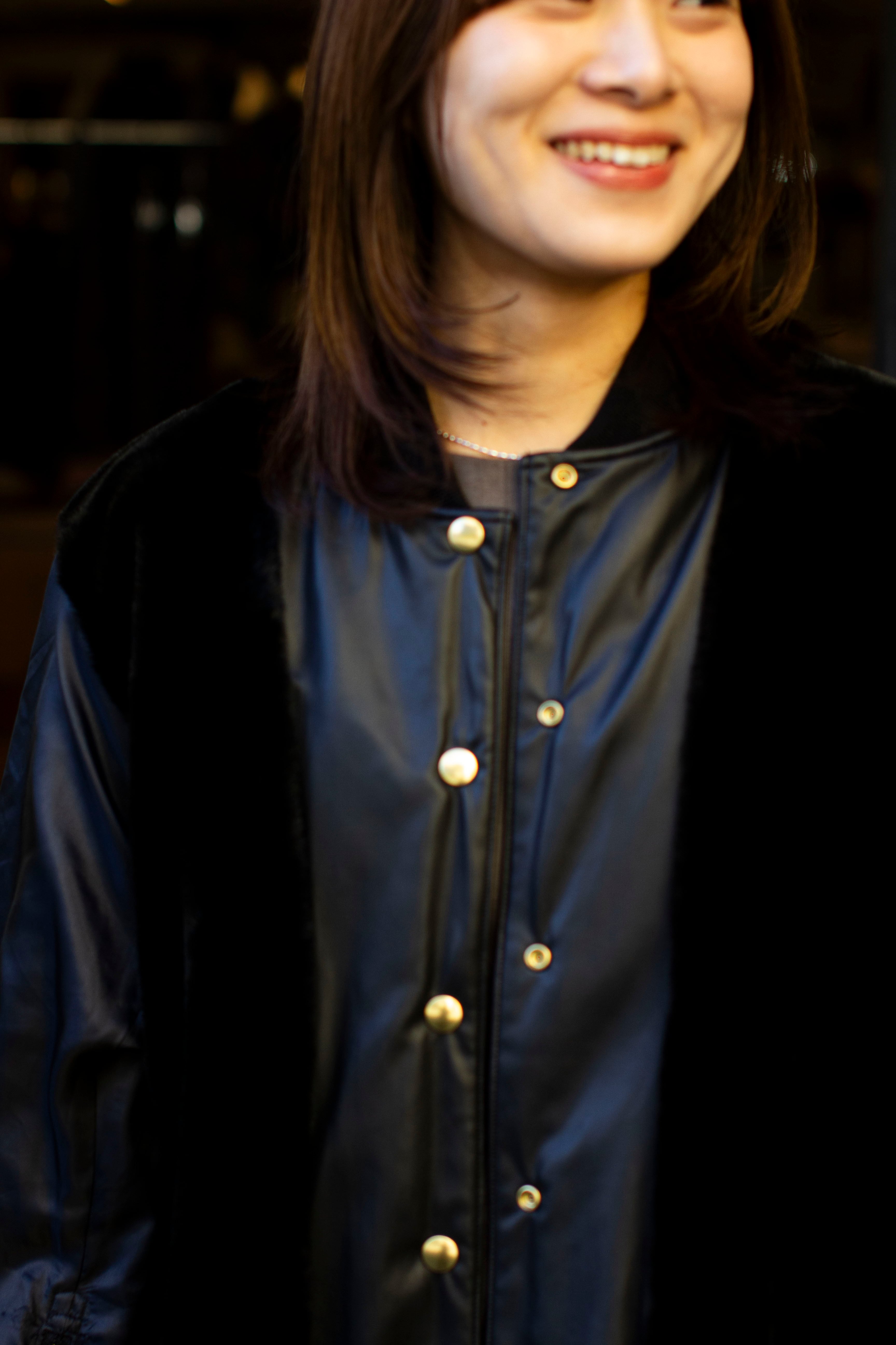 FUMIE=TANAKA フミエタナカ fringe BL F25A07（BLACK） | ANERCA & L.I.V