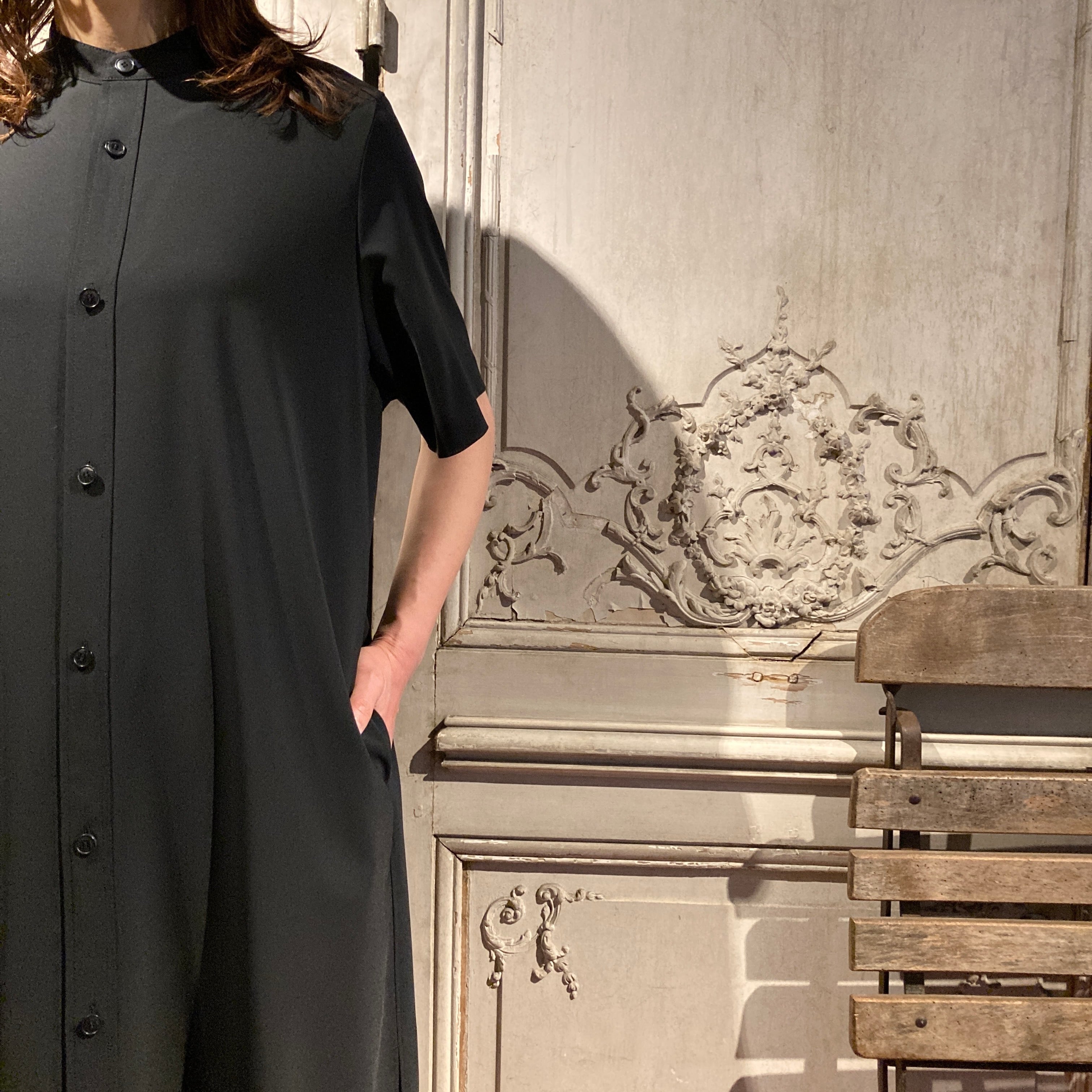 HYKE【ハイク】 MAXI SHIRT DRESS (16256) | glamour online