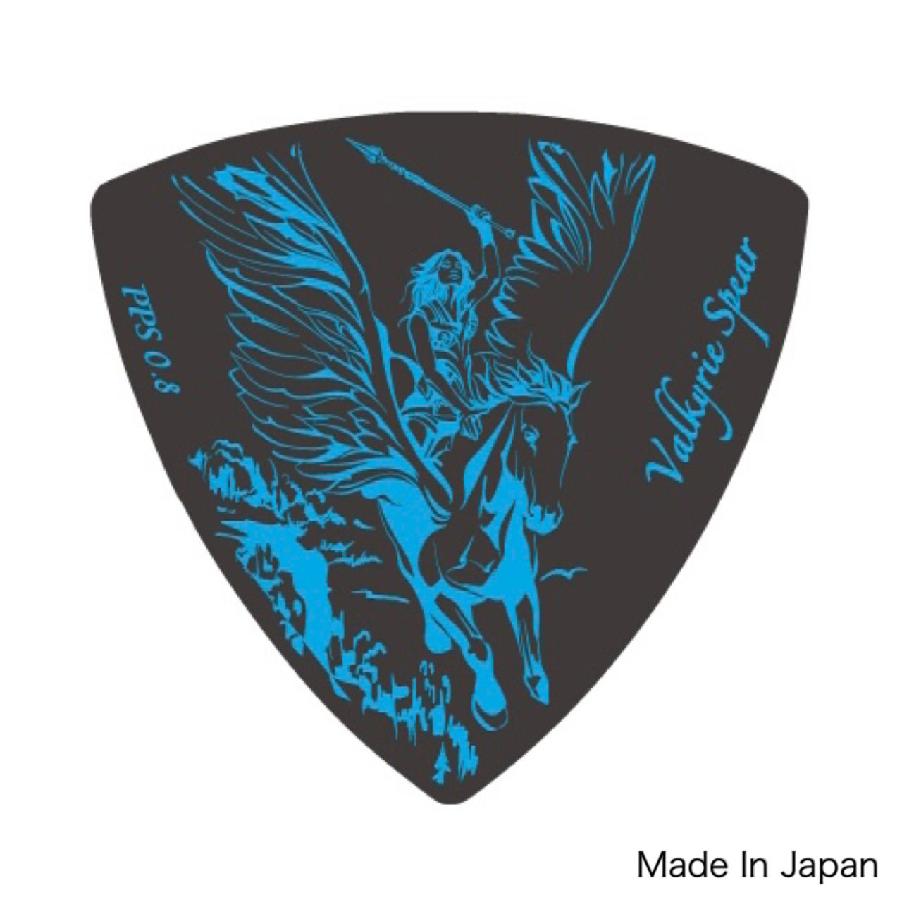 オリジナルピック2枚入り - Triangle型 / PPS素材 / 0.8mm