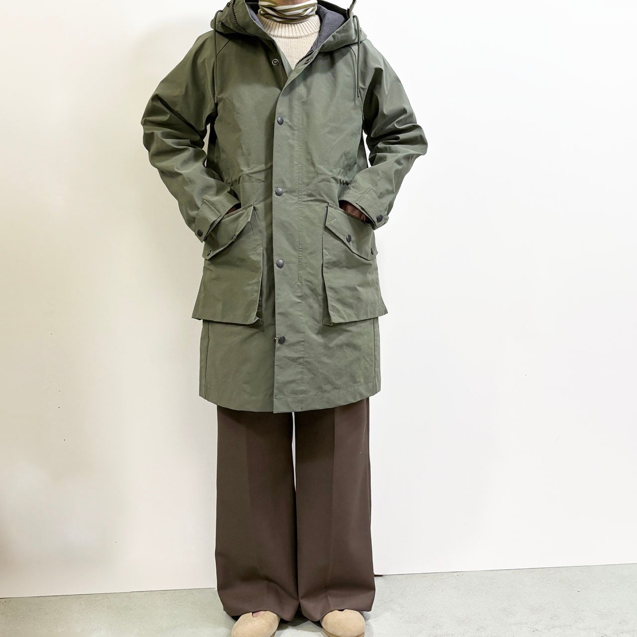 ジャケット・アウター ARAN swd parka ARAN アラン SWD PARKA スウェーデンパーカー C/Nグログラン塩縮加工