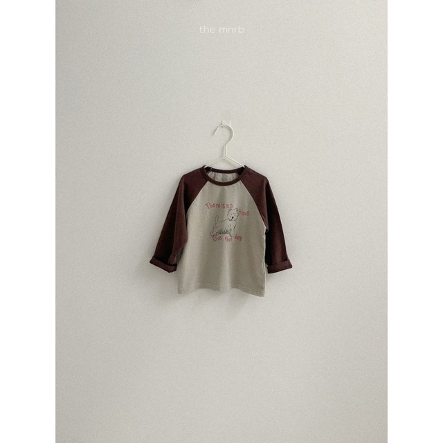 《予約》minirobe ¨ happy raglan T