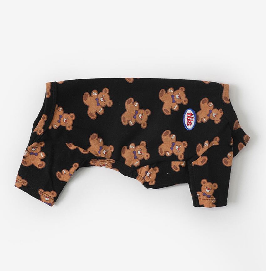 M.L.XL/即納【TUSTUS】Daily Bear Allinone (Black)