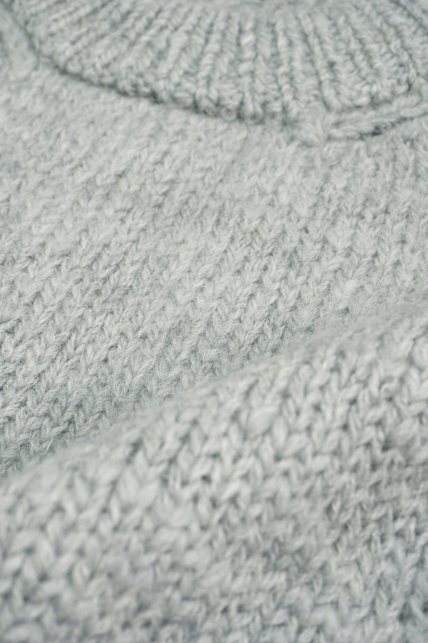 Hand Framed Chunky Mock Vest