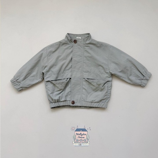 【取寄】mollybin｜muse pocket jumper｜ミューズポケットジャンパー｜XS-JS｜kids&jr｜26 autumn