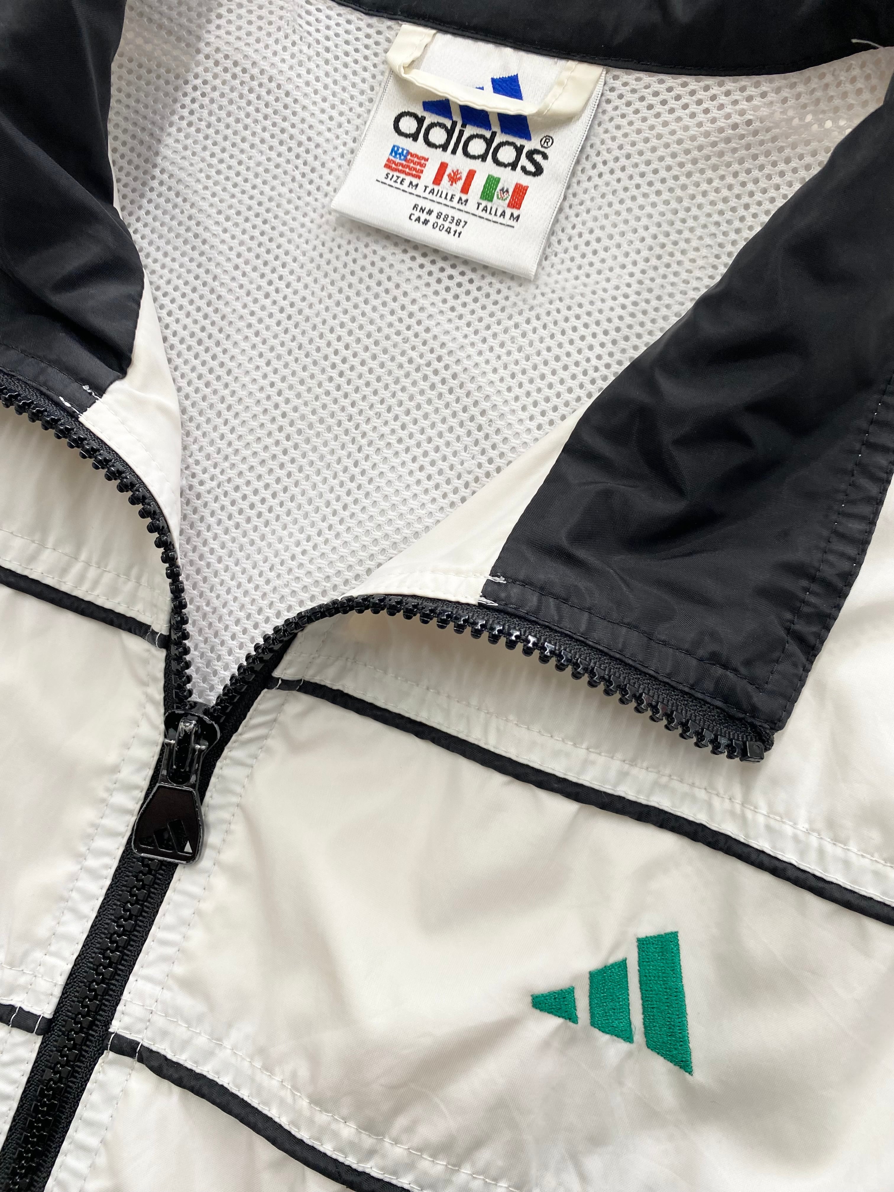90s Adidas Performance Logo Nylon Track Jacket/L-XL | ACIDHOUSE