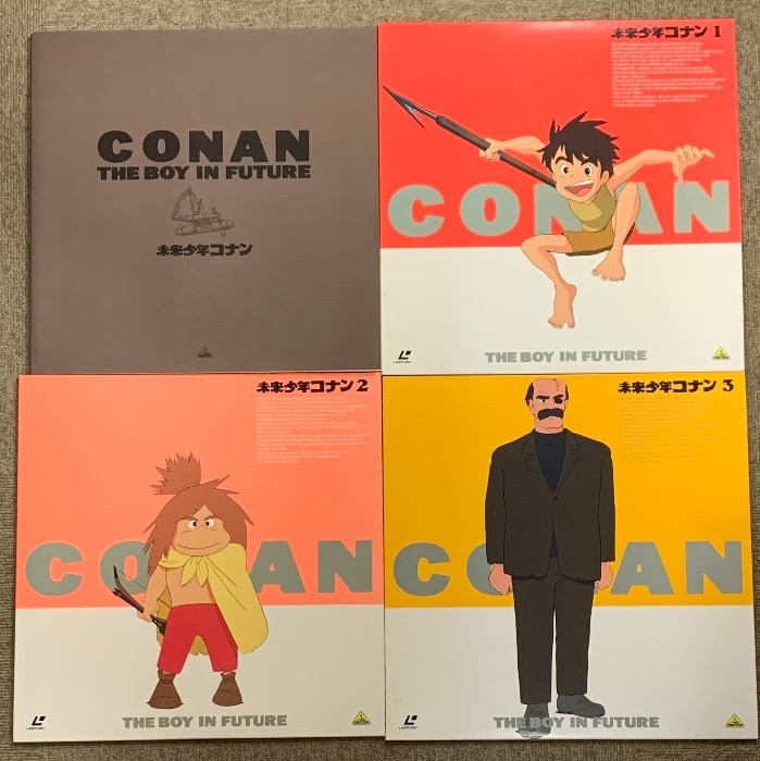 LD アニメ 未来少年コナン メモリアルボックス LD BOX バンダイ