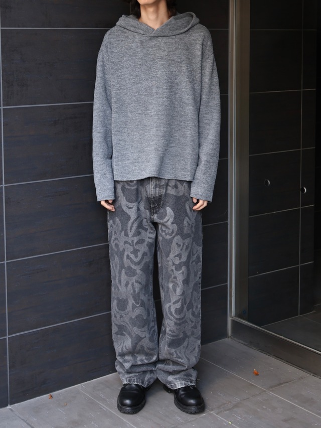 【26aw/ROLDSKOV】rambo hoodie light grey