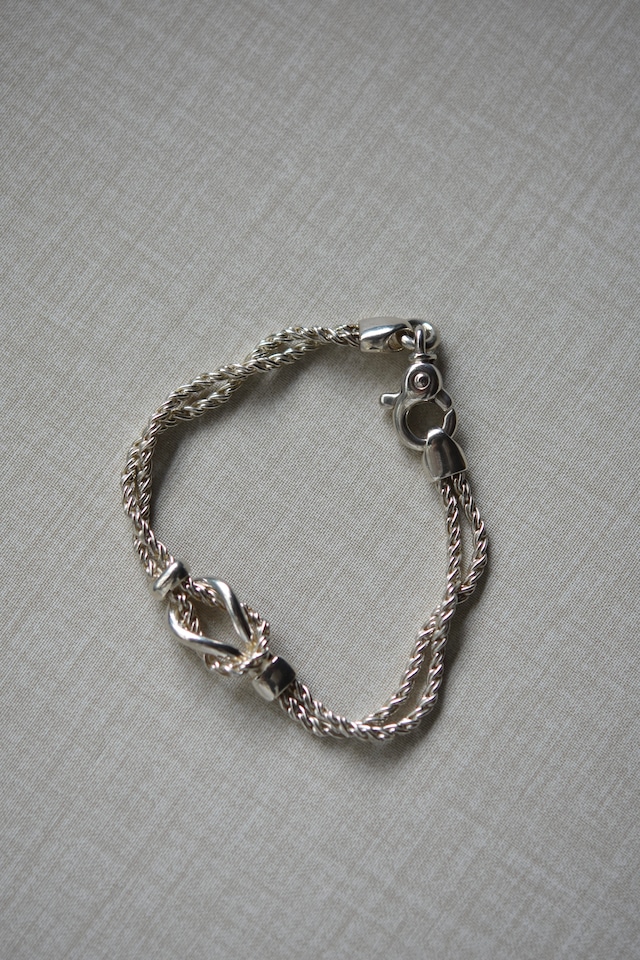 IORI/"Tiffany & Co." bracelet/Double rope Center knot