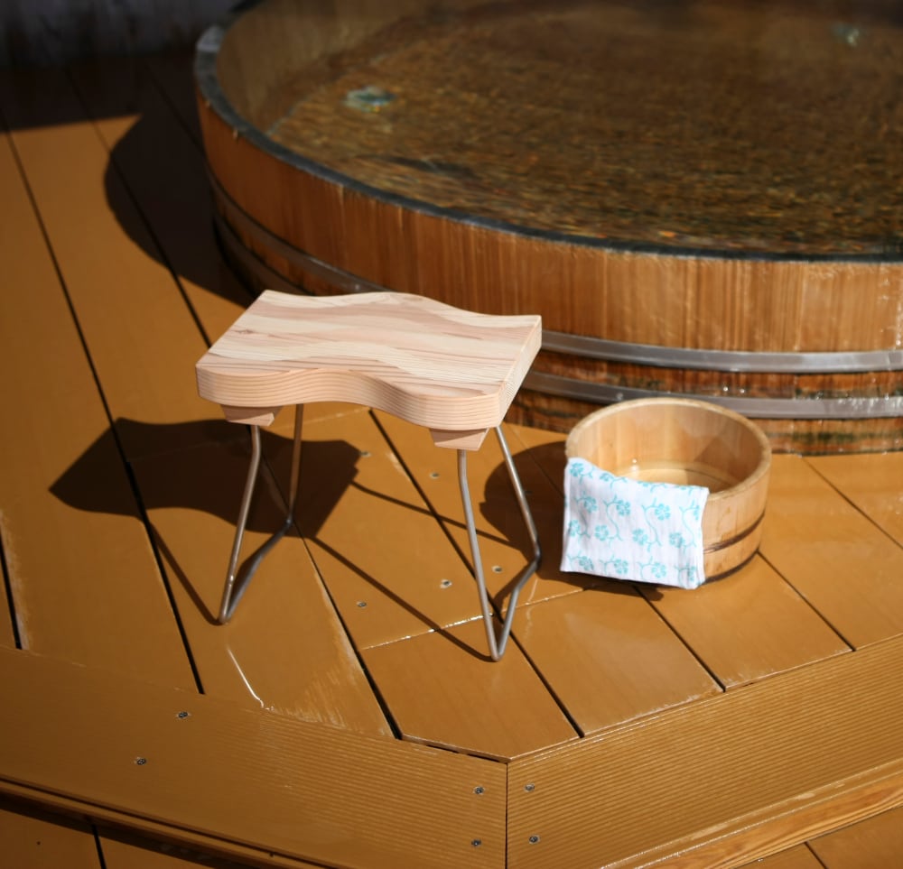 tonono バスチェアー（桧）