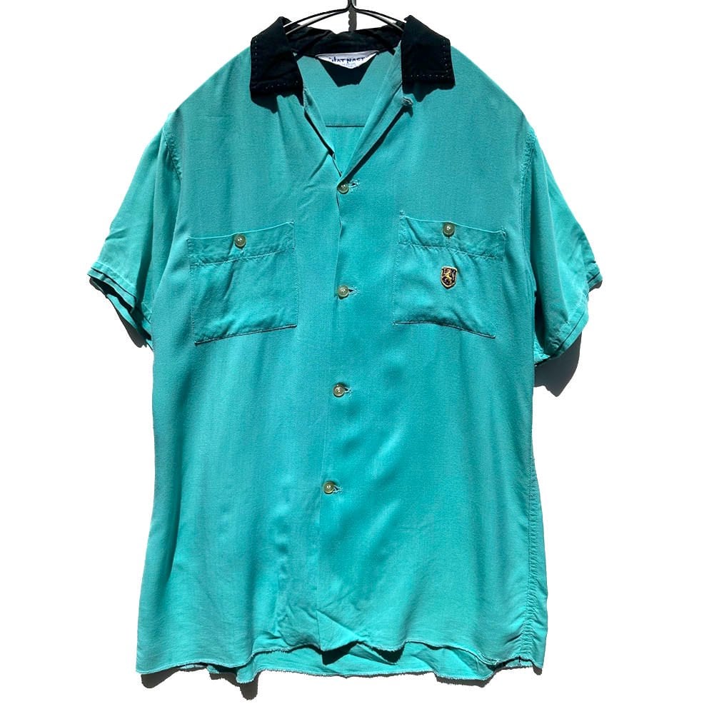 NAT NAST] Vintage rayon bowling shirt [1950s-] Vintage Bowling