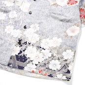 KIMONO OPEN COLLAR SHIRT
