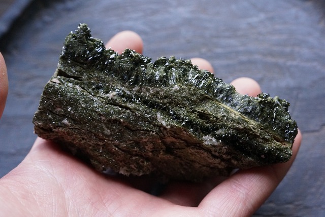 トルコ産エピドート / クォーツ(A)　Epidote / Quartz