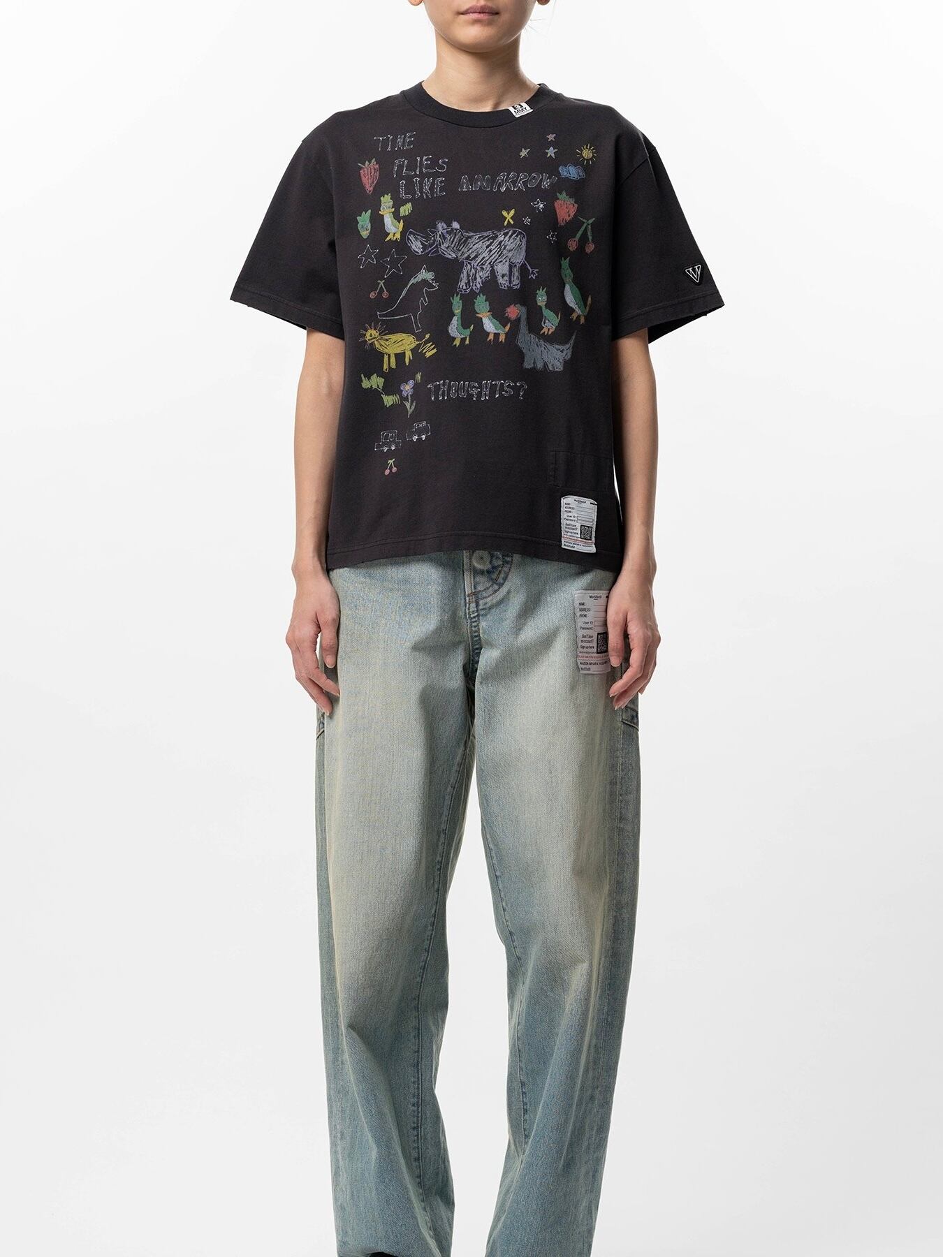 26SS】Maison MIHARA YASUHIRO ミハラヤスヒロ / Kids Doodle Printed