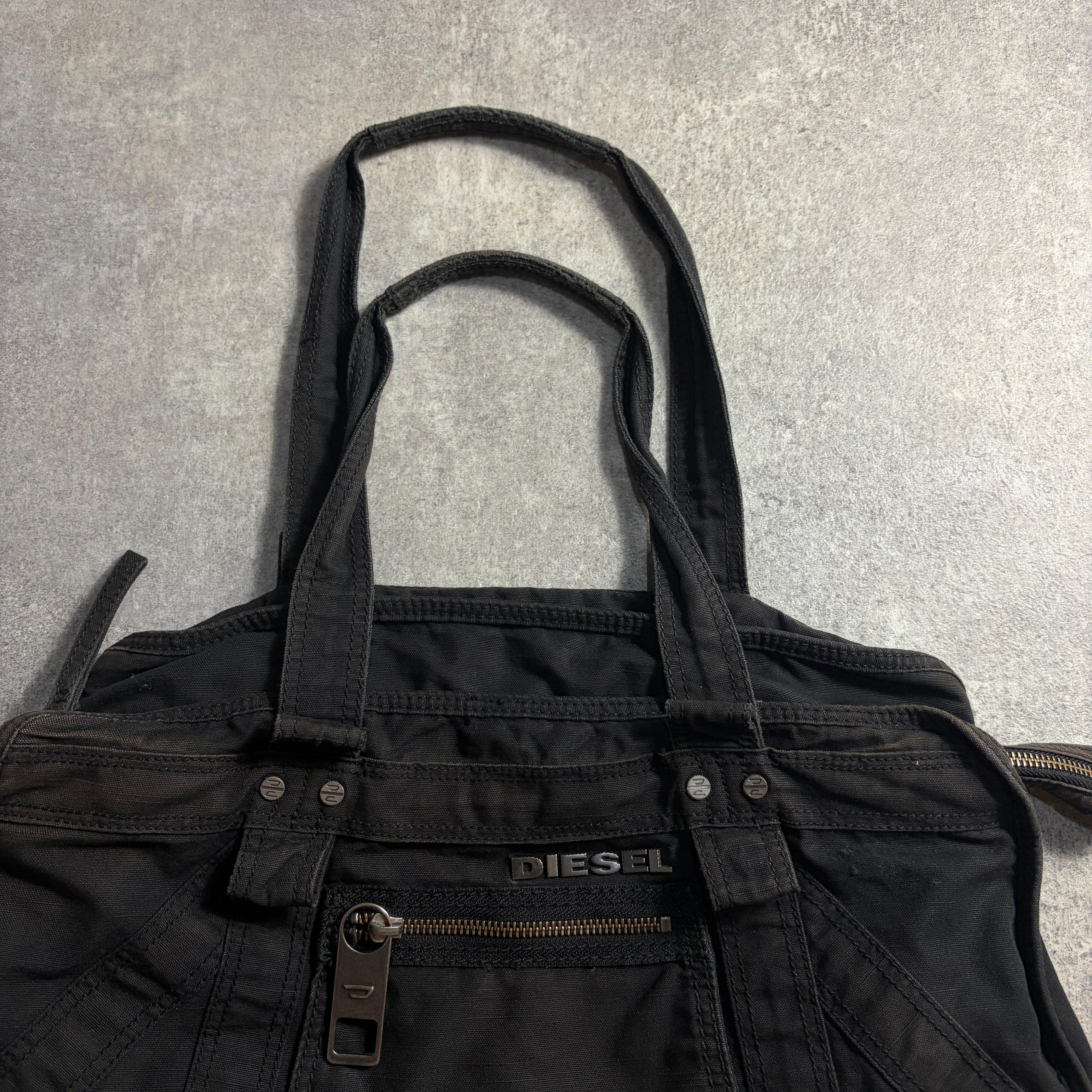 DIESEL archive metal logo ショルダーバッグ Y2K | LOST