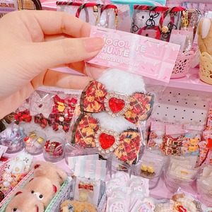 【R38】55-8ねこみみツインヘアクリップ