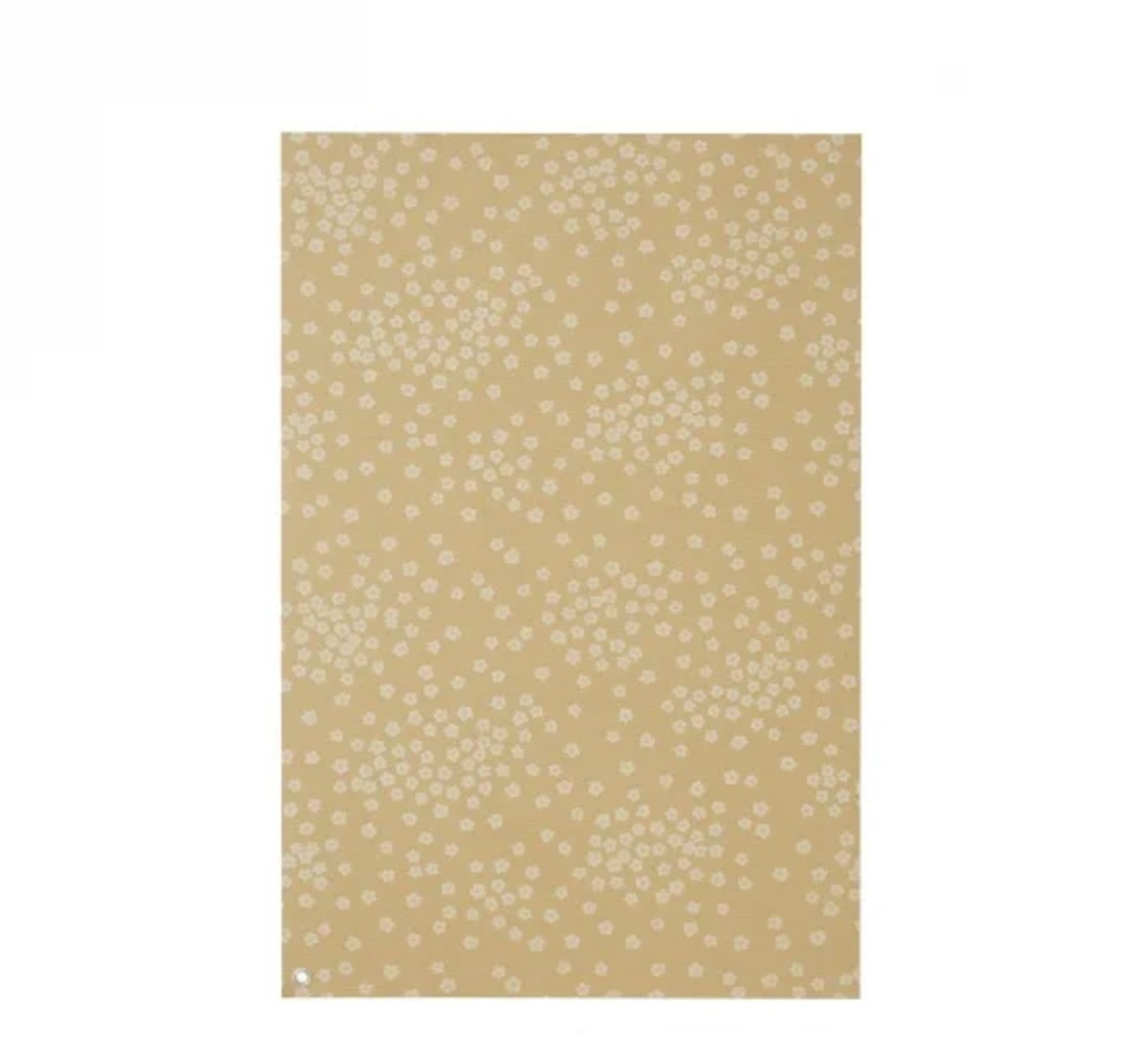 レジャーシート ピクニックラグ フラワーズ ホワイト crep クレプ 山陽製紙 軽量 コンパクト 撥水 防水 日本製 再生紙 遠足 北欧 敷物 おしゃれ レジャー シート Sサイズ ( G0003 )
