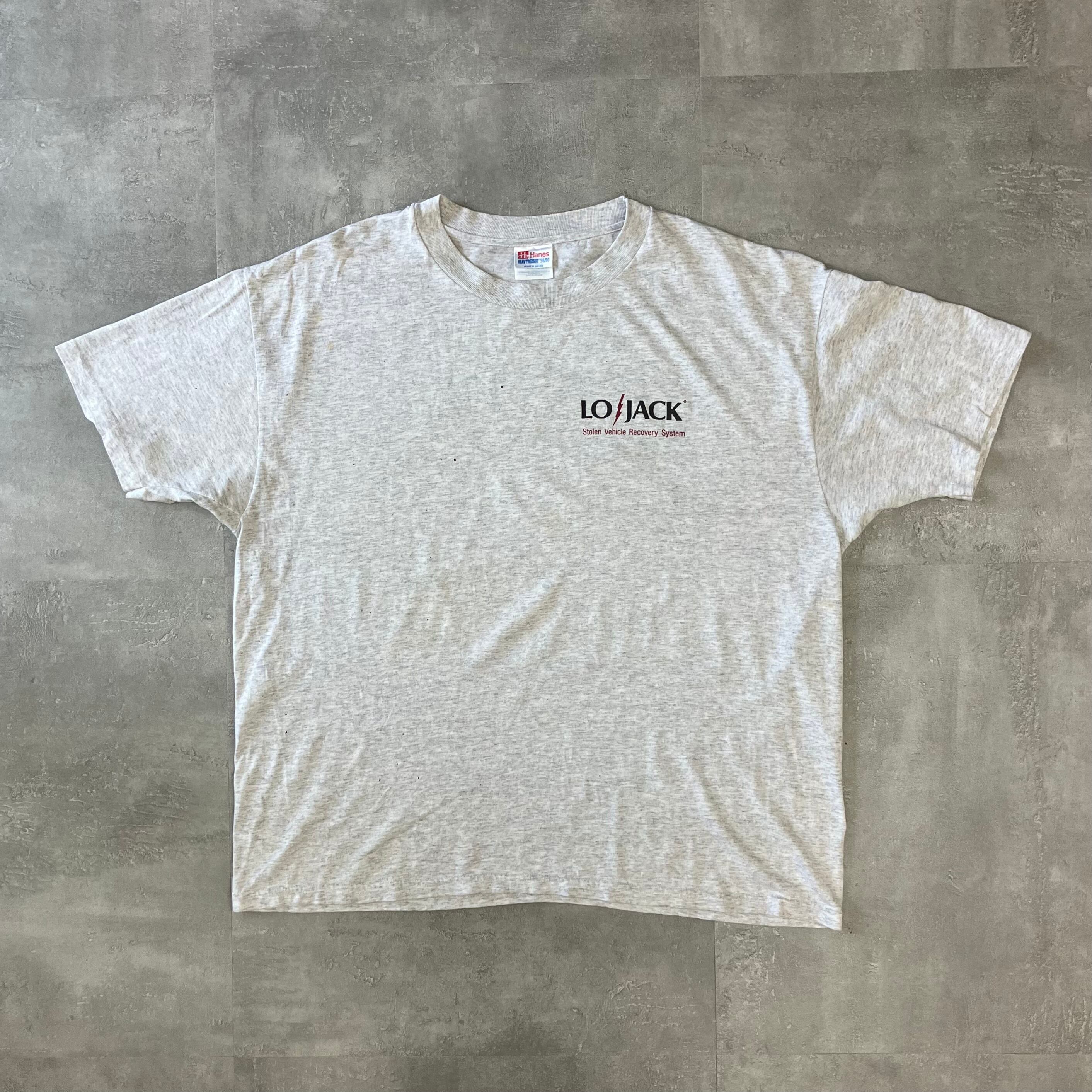 Hanes 90s usa製 両面プリントTee 企業系 XL No.2521