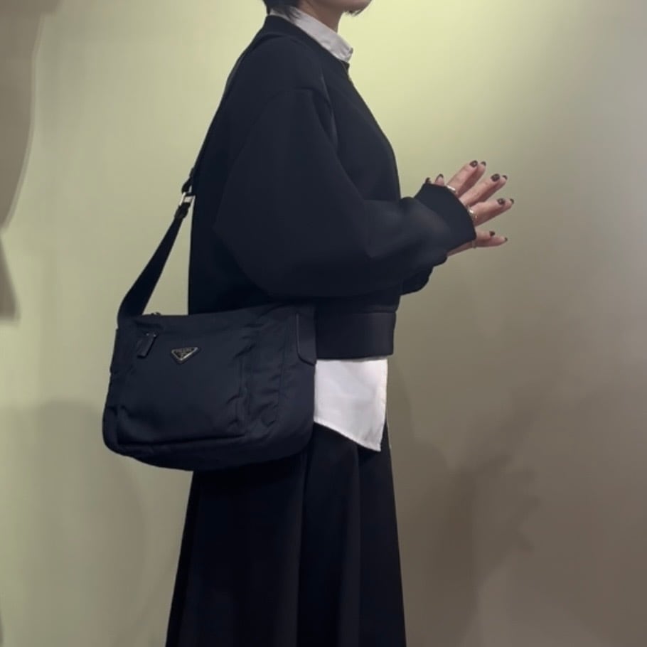 PRADA】1898 PRADA プラダナイロン ショルダーバッグ／メンズバッグ
