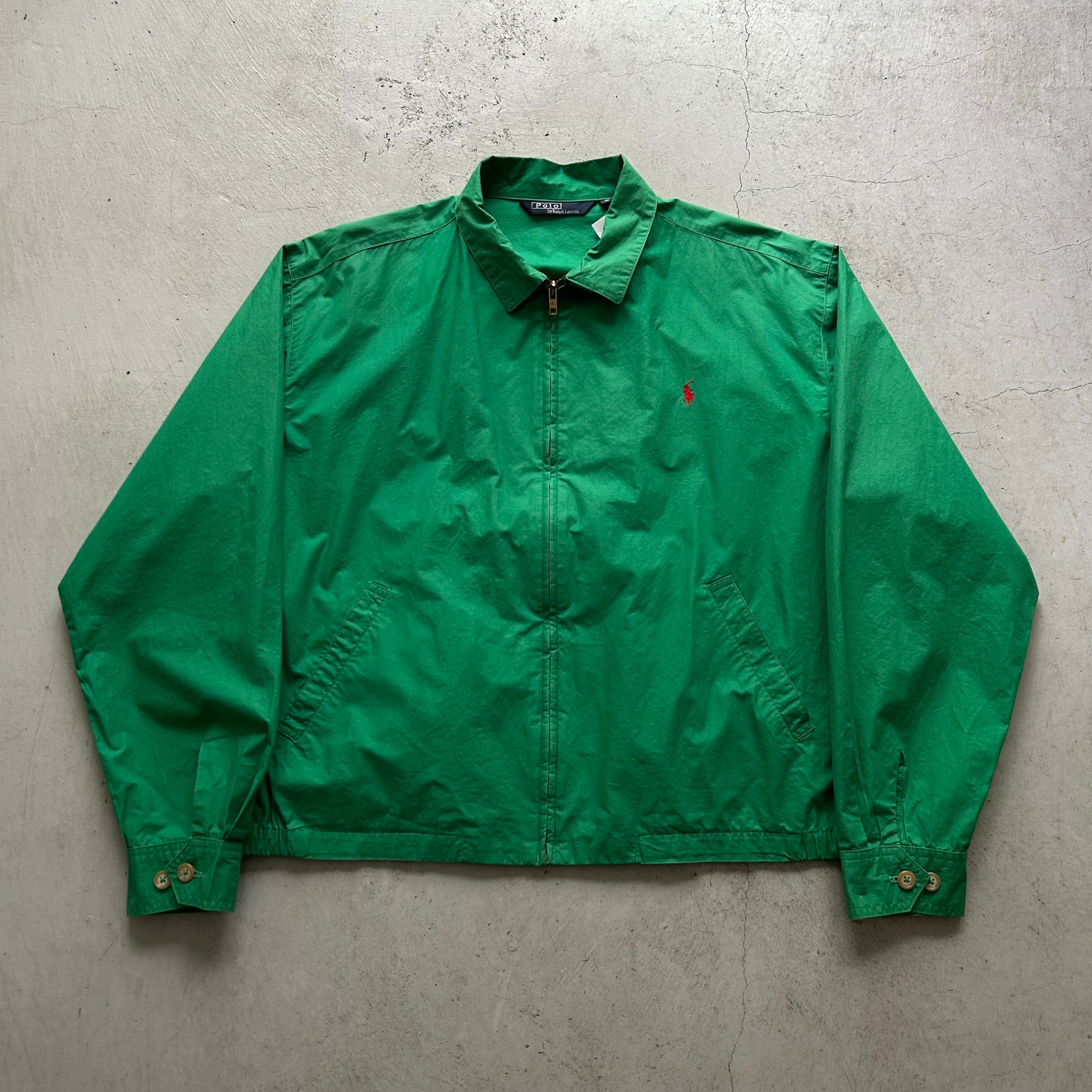 early 1990s Polo by Ralph Lauren swing top jacket "green"(24)【高円寺店】