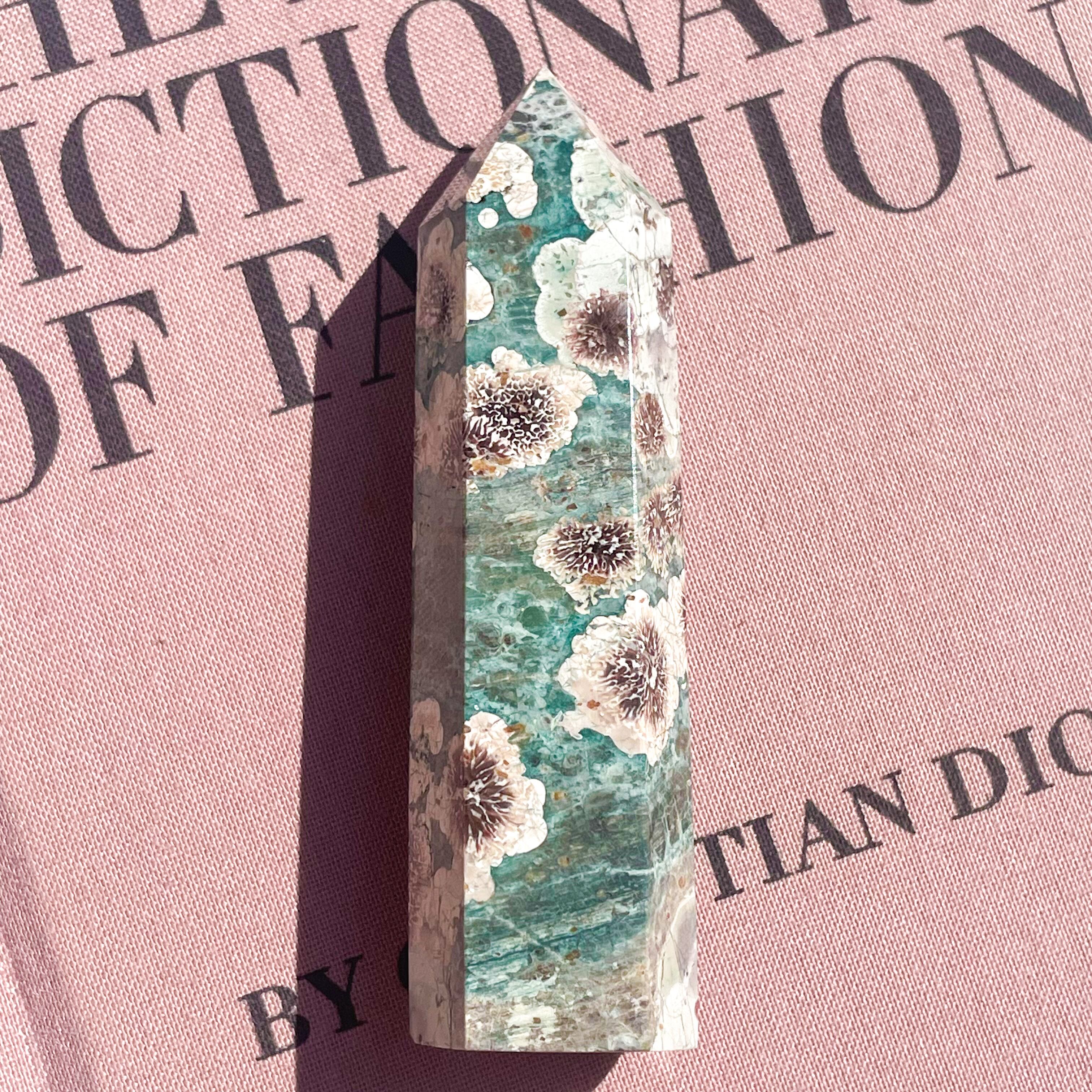Green Flower Jasper Point 33 ✧ グリーンフラワージャスパー