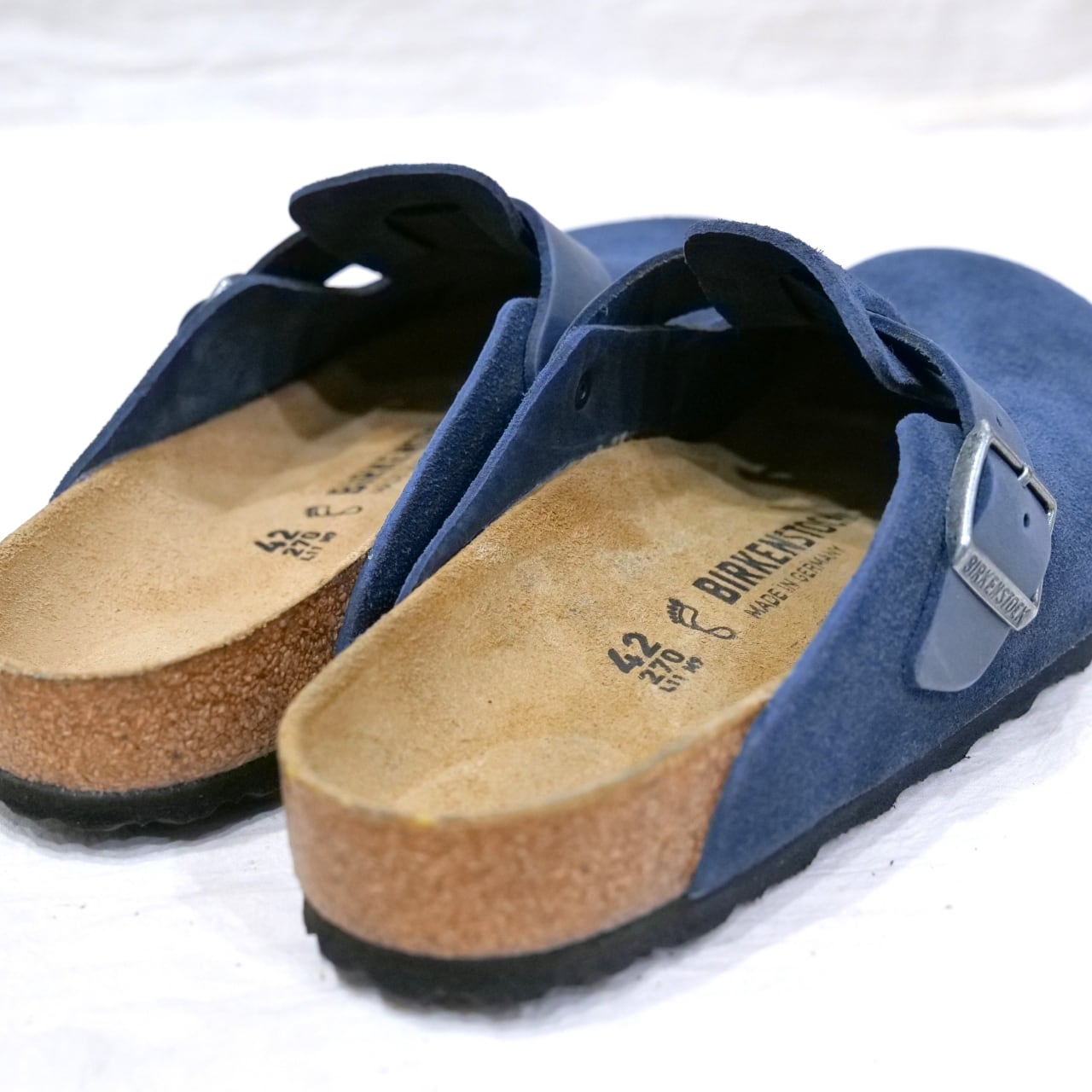 BIRKENSTOCK メンズ ボストン ニューネイビー BOSTON new navy 1030658