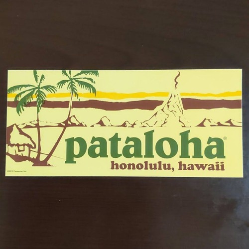 【pa-82】patagonia sticker パタゴニア ステッカー pataloha honolulu hawaii パタロハ ホノルル ハワイ