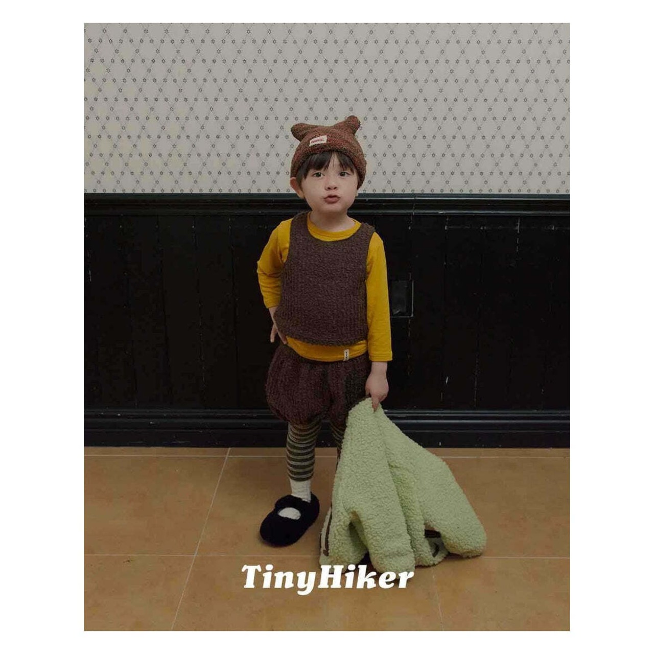 【取寄】Tiny Hiker パンプキンブルマー|冬服|韓国子供服