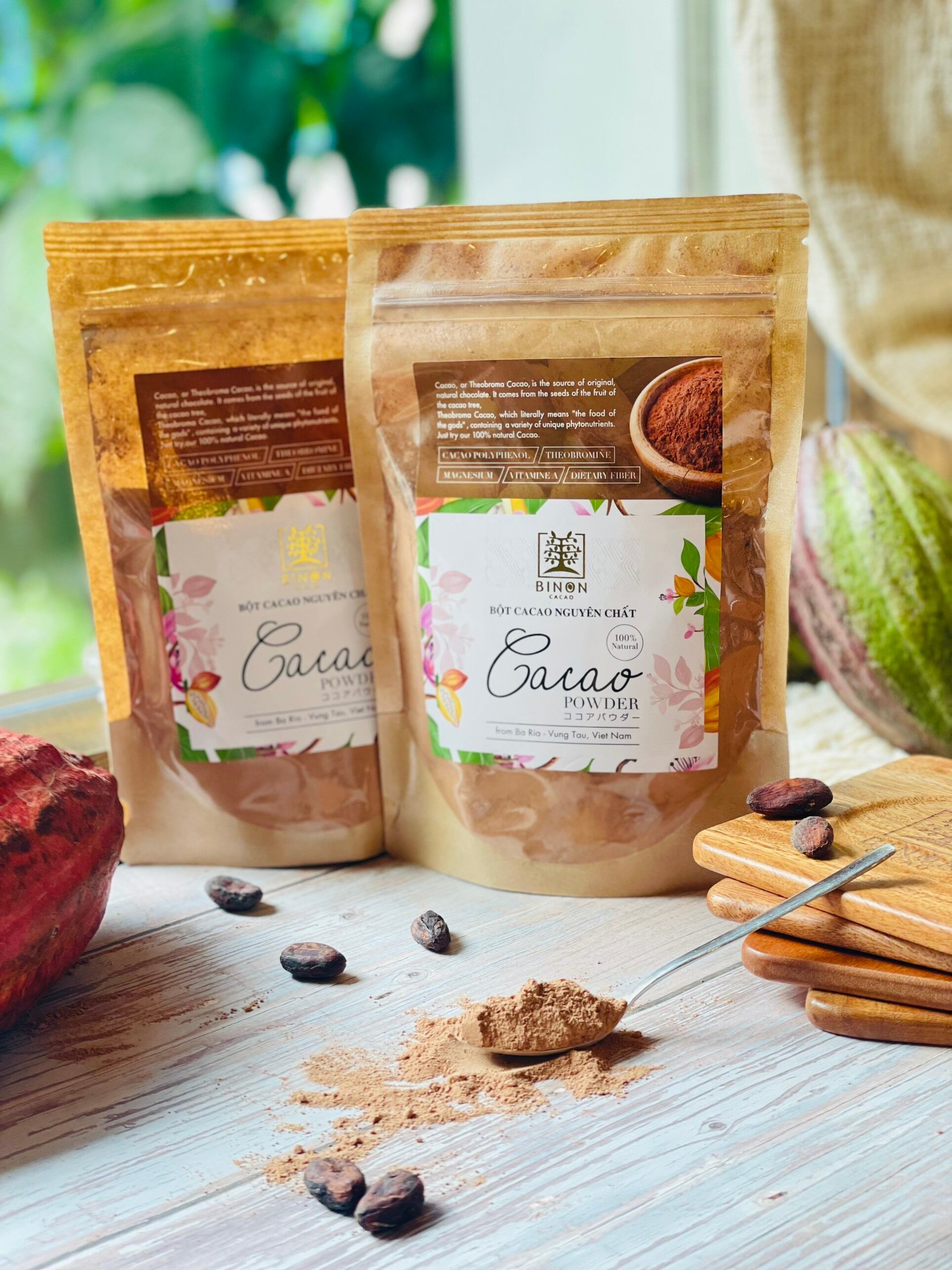 【ICA WORLD 銀賞受賞！】BINON ピュア カカオパウダー（純ココア）小(150g)　非アルカリ処理