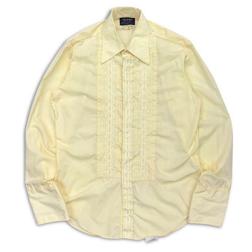 【ARROW】70s Chemise de Soirée ドレスシャツ shirt カフスシャツ