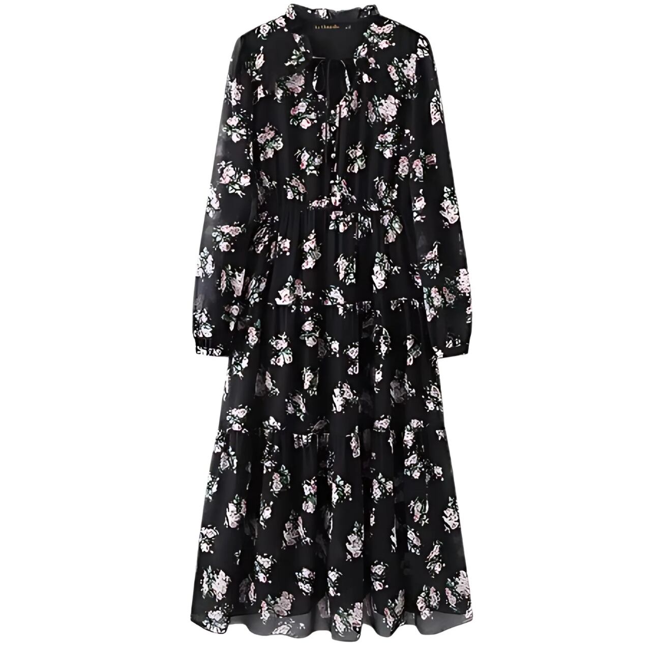 Rose Ribbon Dress F0107