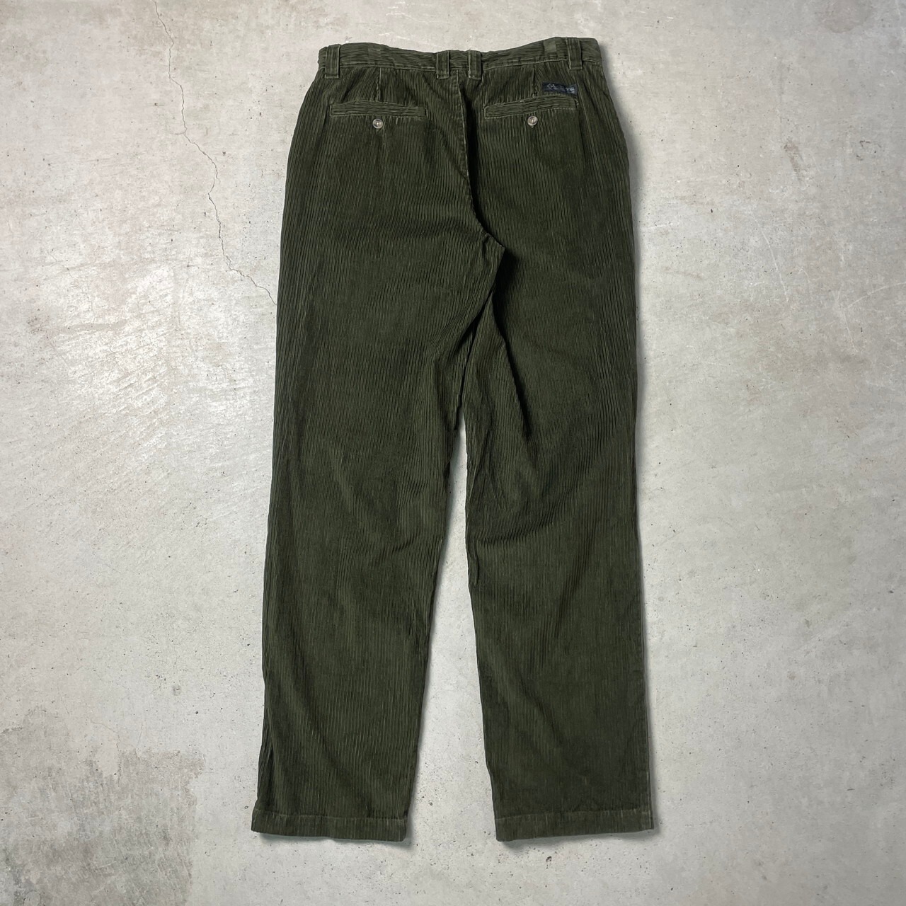 00年代 Columbia コロンビア コーデュロイパンツ 太畝 テーパード 